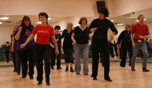 line dancing with Joan Price